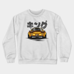 RX7 Wide Body (Gold Shine) Crewneck Sweatshirt